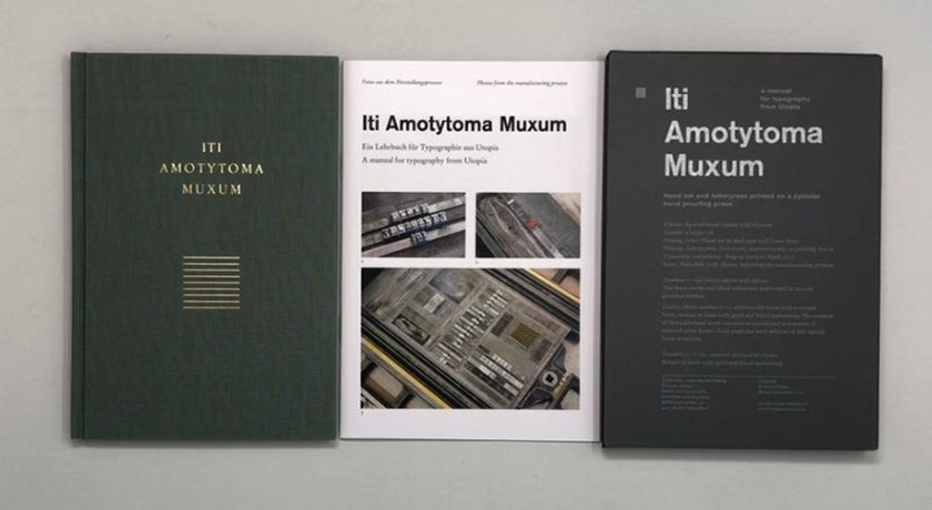 Romano Hänni - "Iti Amotytoma Muxum - Ein Lehrbuch für Typographie aus Utopia"
